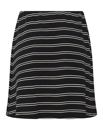 Gestuz - GZPilova Nederdel - Black/White Striped